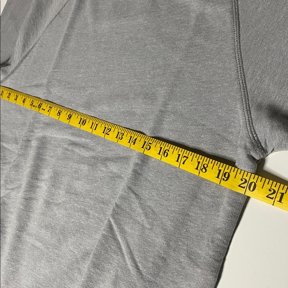 Grey Side Zip Tee size Large - Picture 5 of 7